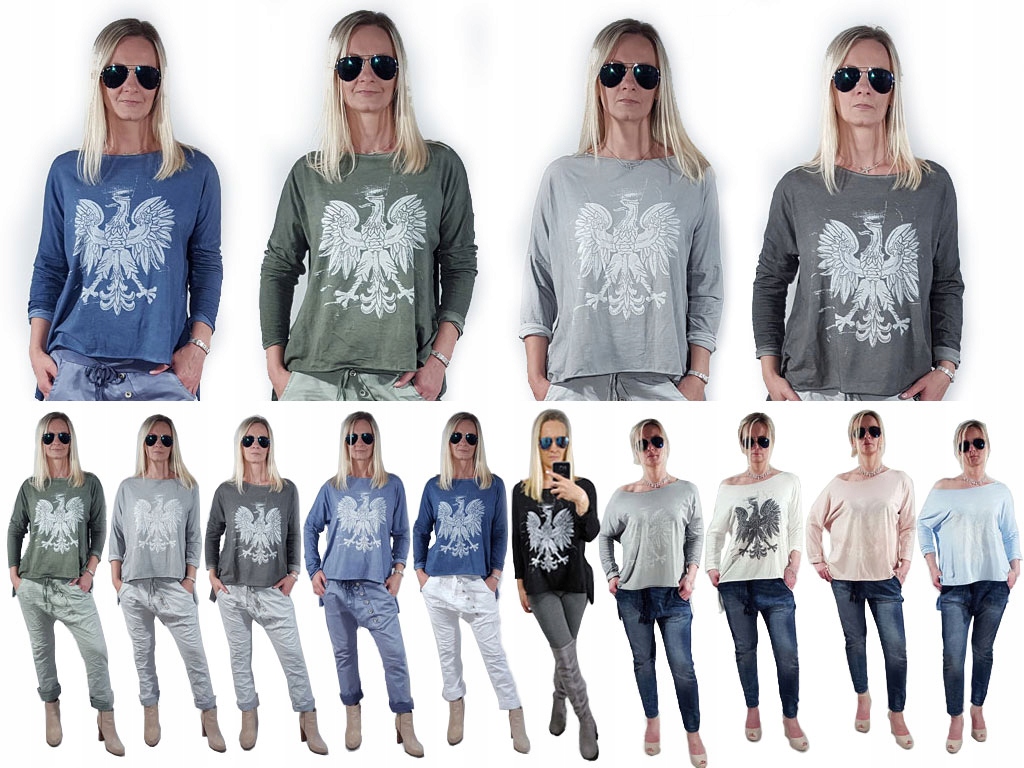 

Tu Kupisz Dekatyzowana Bluzka Z Orłem Orzeł Kolory