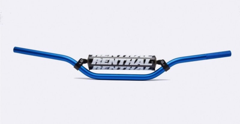 Volant 7/8 Palca (22 MM) MX Handlebar Blue Enduro Padded S Hubkou