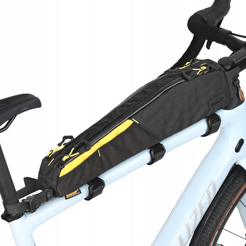 Rhinowalk Torba Rowerowa Na Ramę Lekka Wodoodporna Sakwa 2,1L Długa Płetwa