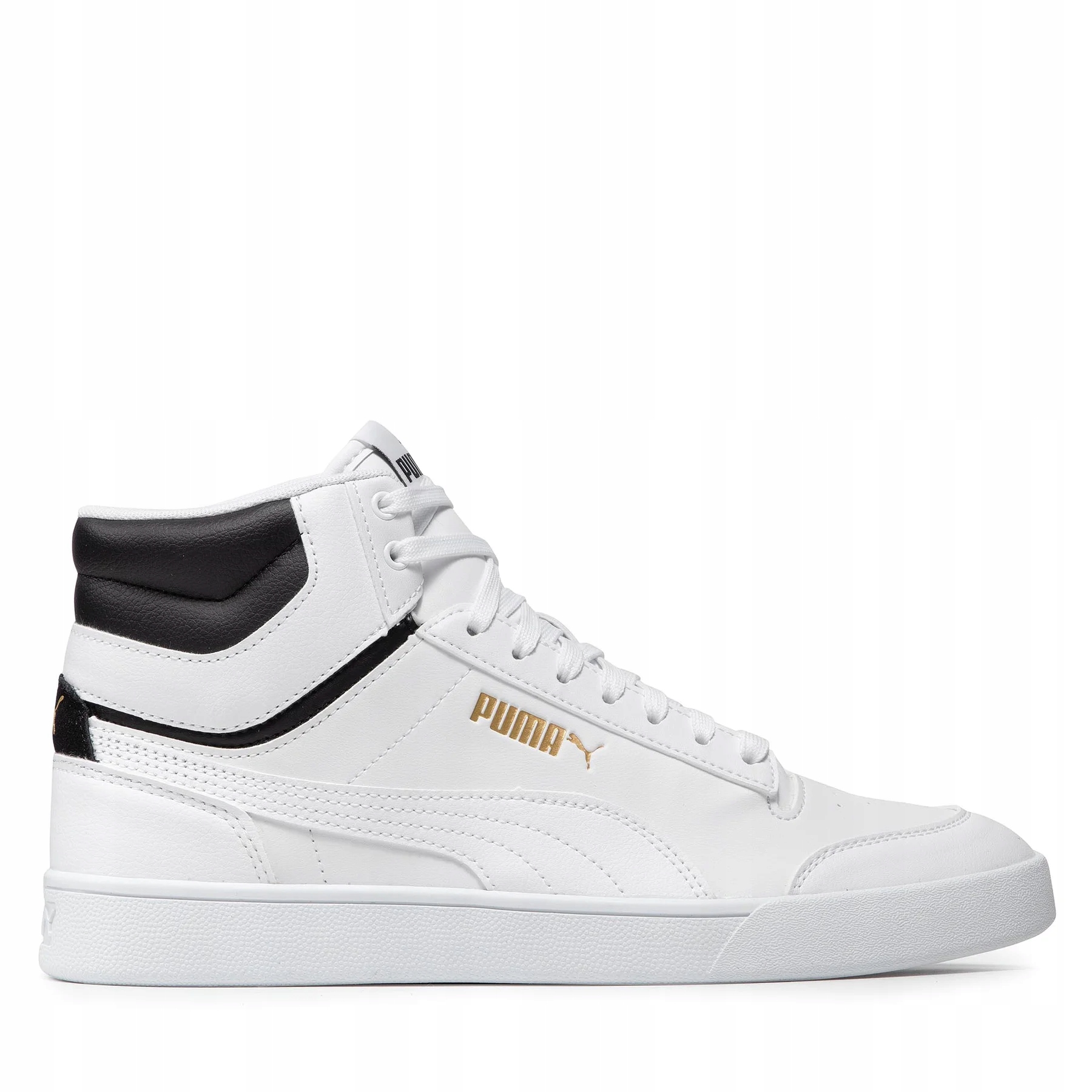 Boty Pro Mládež Sportovní Puma Shuffle MID Bílé vel 36