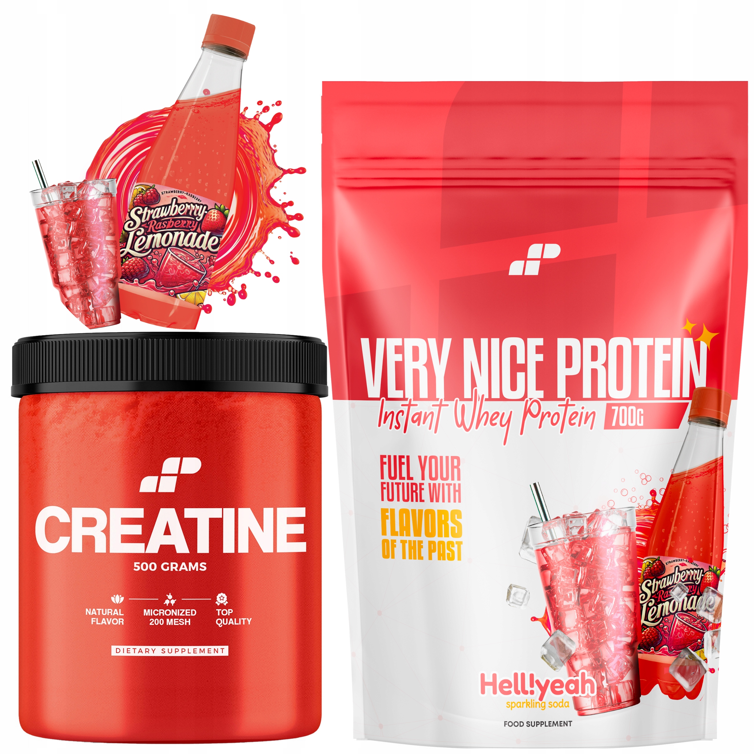 Kreatin Creatine Monohydrát 500 g Protein Whey Wpc Koncentrát 700 g