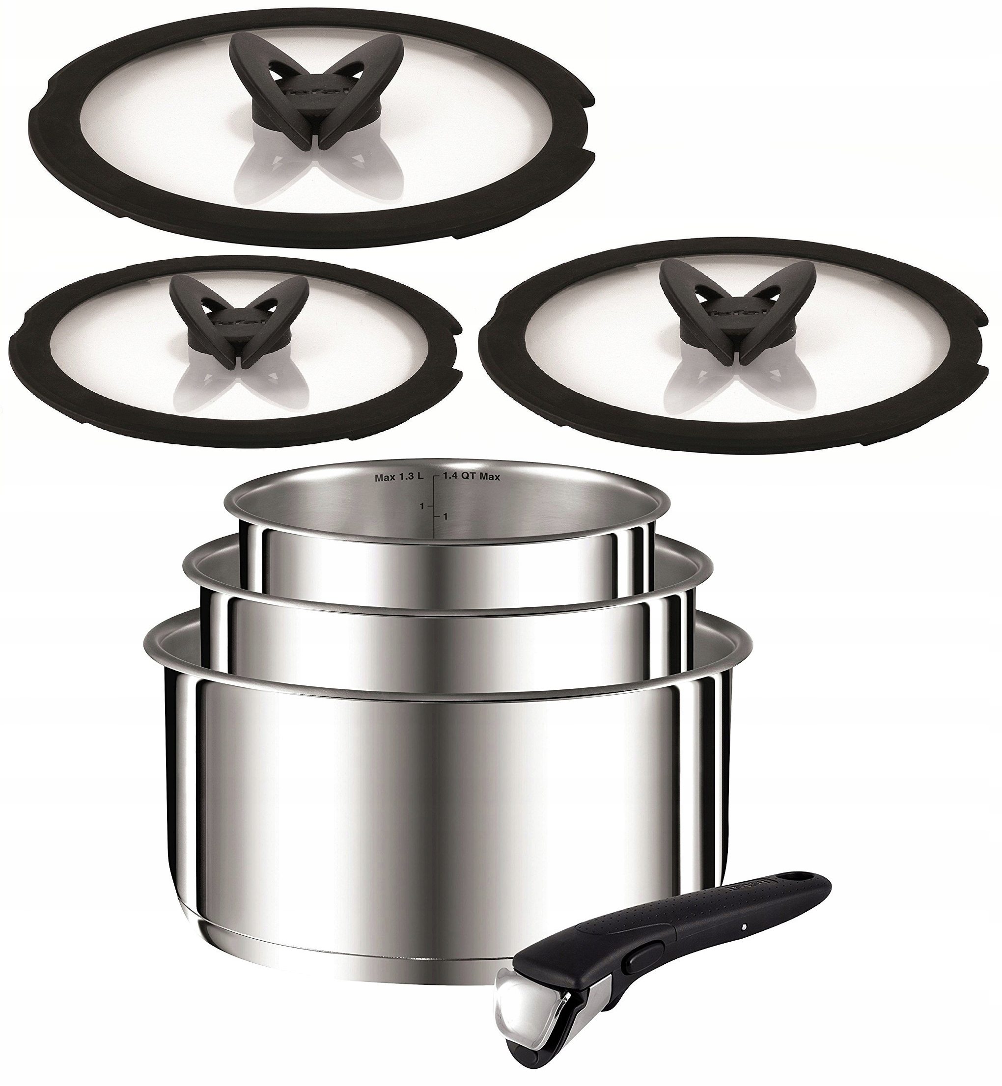 

Garnki Zestaw Tefal Emotion Ingenio Inox Indukcja