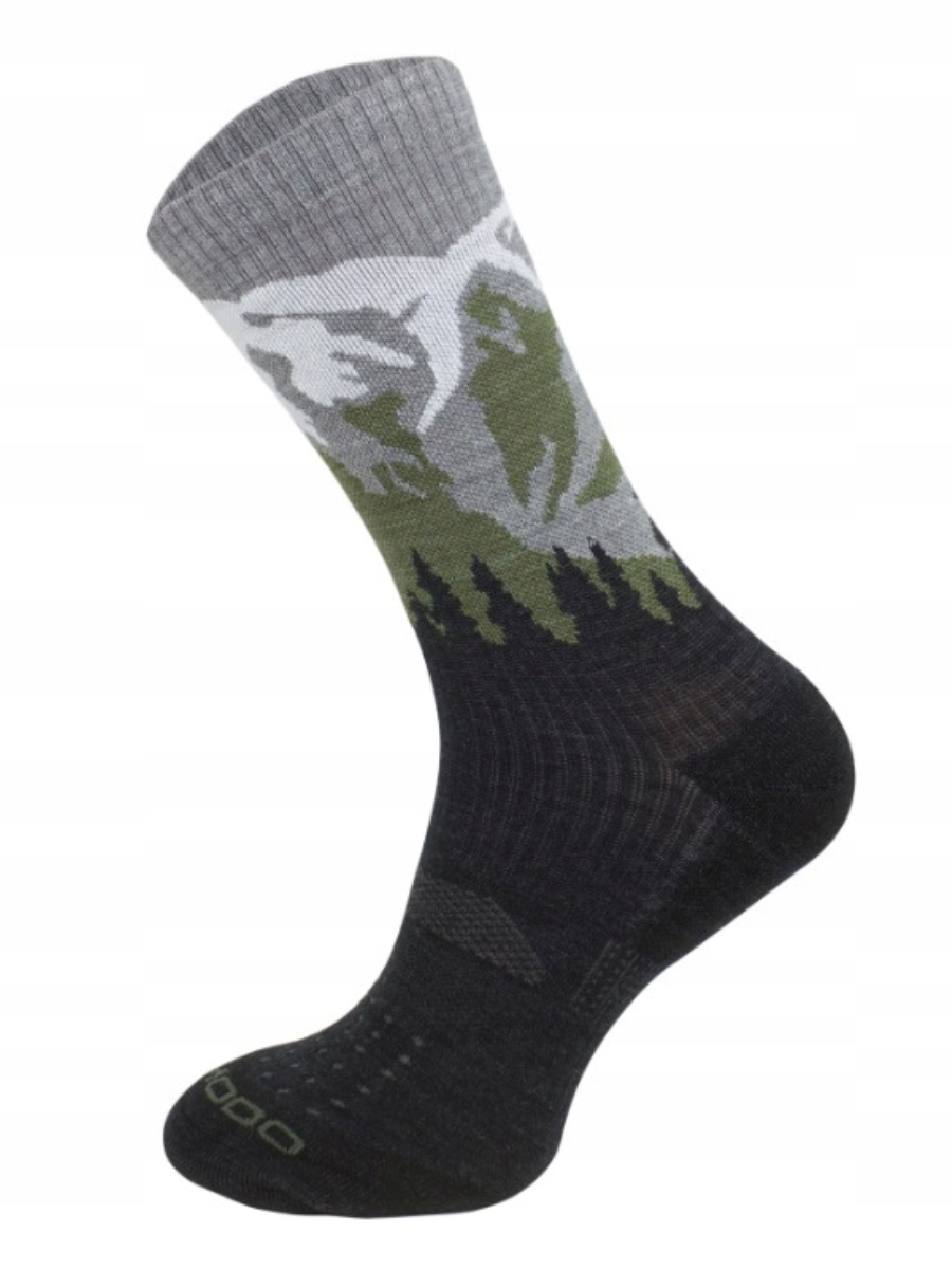 Skarpety trekkingowe Comodo TR19 Merino Fusion antracite 43-46