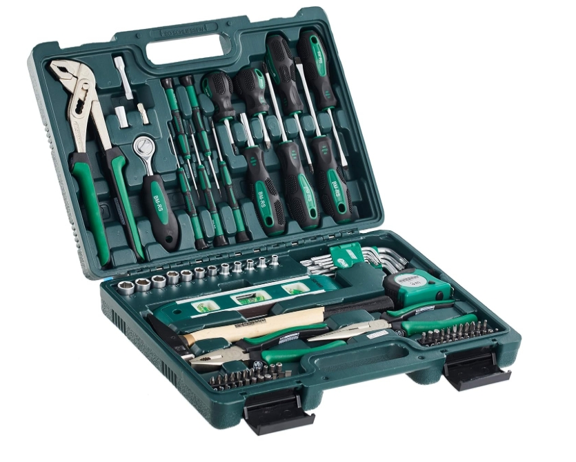 Brüder Mannesmann Werkzeug M29084 Walizka z Narzędziami, Wielokolorowy