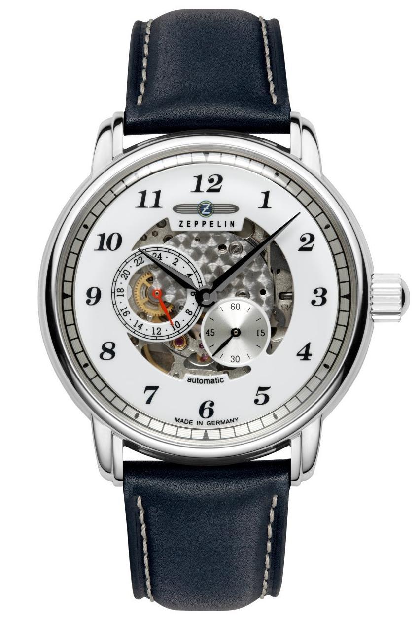 Nové Originální Pánské hodinky Zeppelin New Captain's Line 8658-3 Automatic