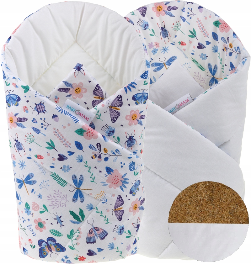 

Rożek Becik Usztywniany Kokosem Bawełna Babymam