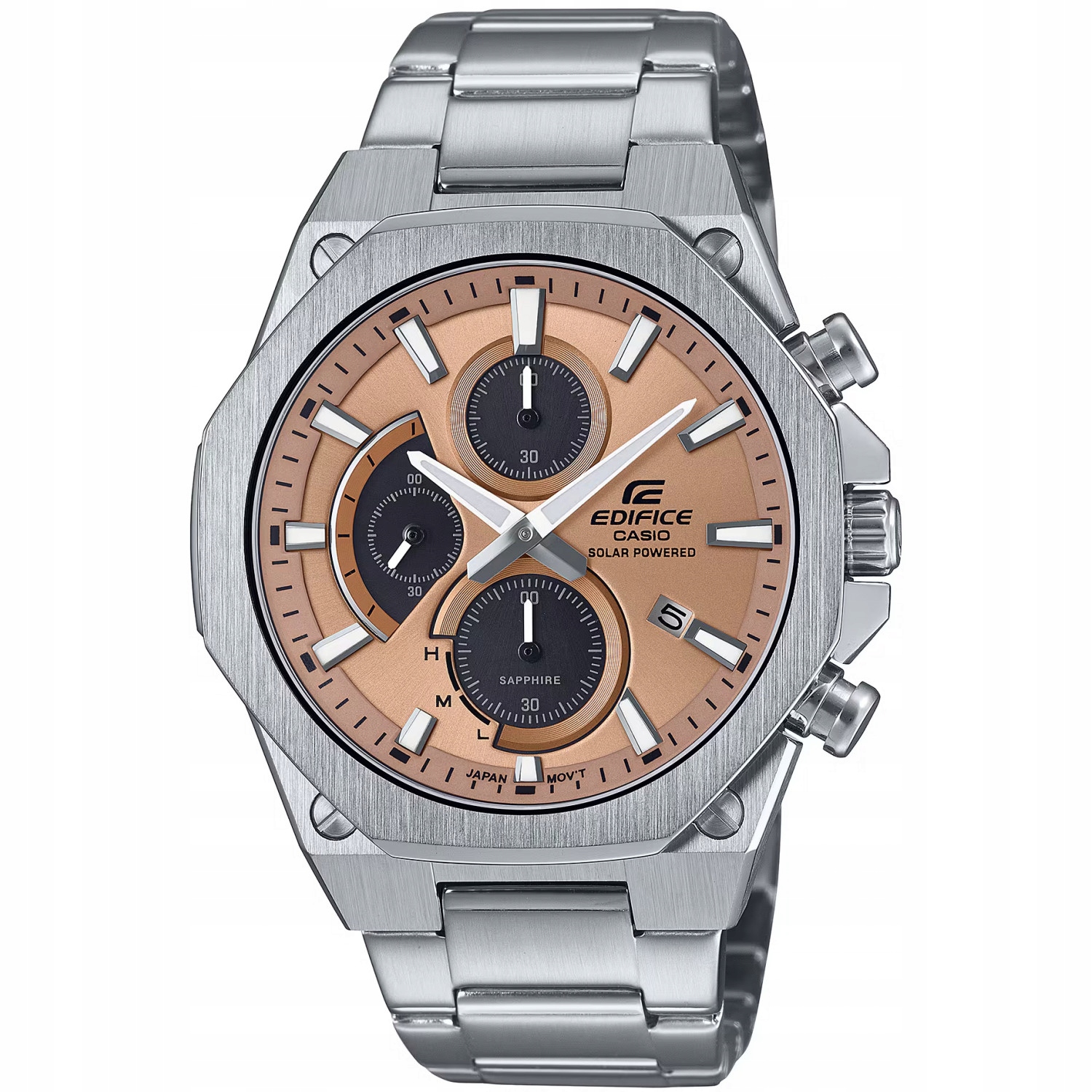 Casio Edifice EFS-S570D-5AUEF Solar 100 m Stříbrný