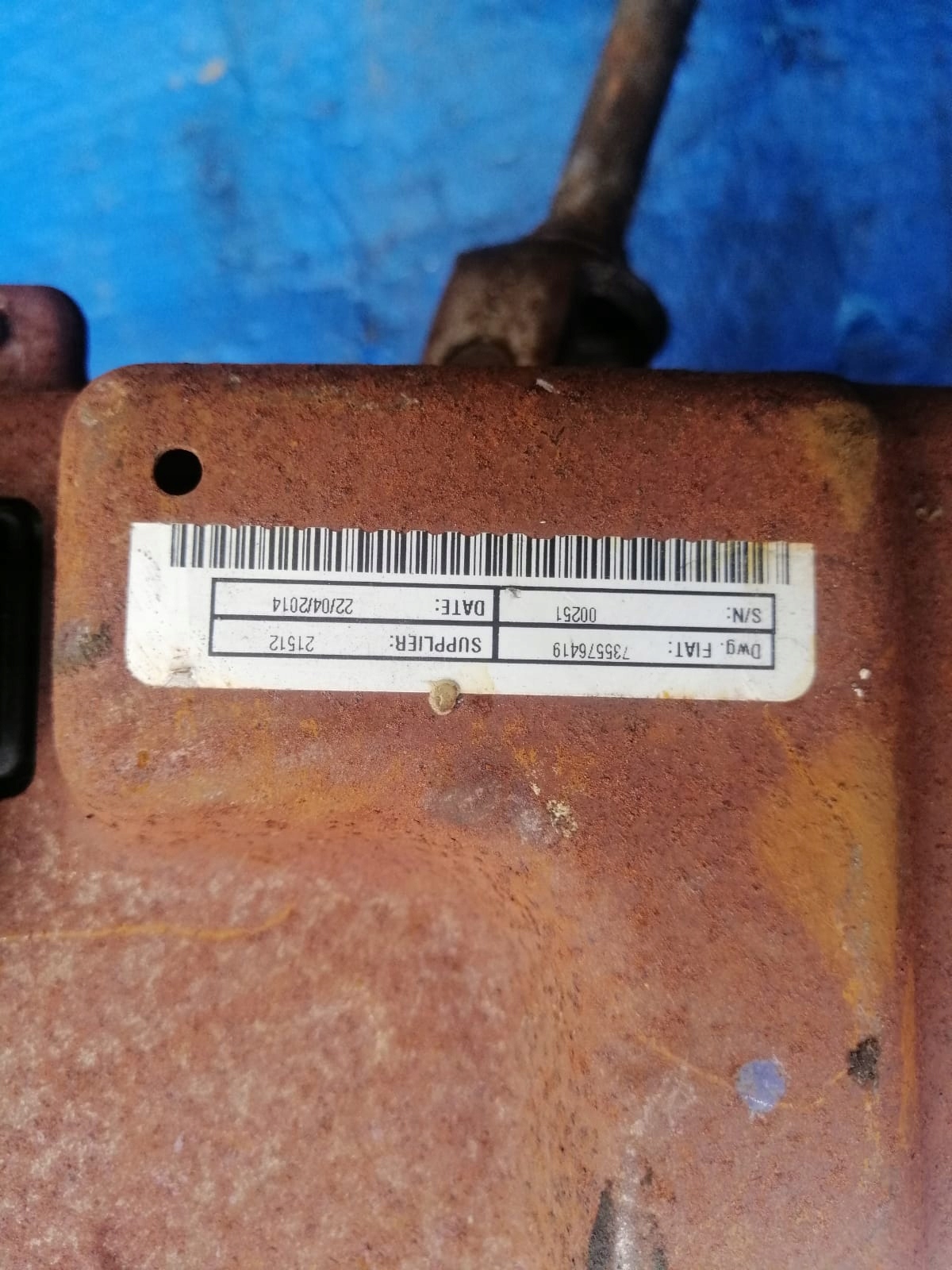 control electrics 2816037209a FIAT 500