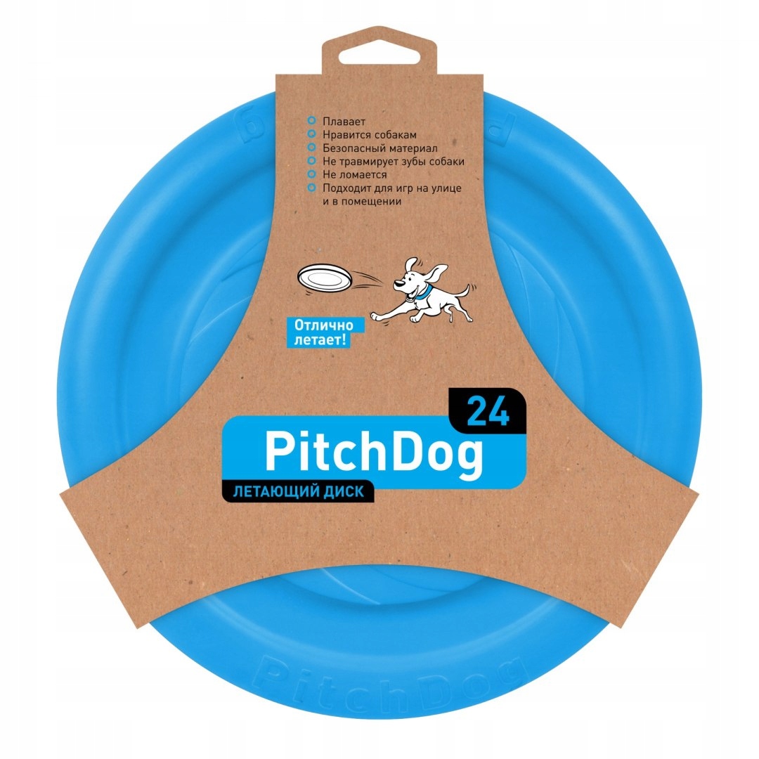 

PitchDog 24' Dysk Frisbee dla psa Blue
