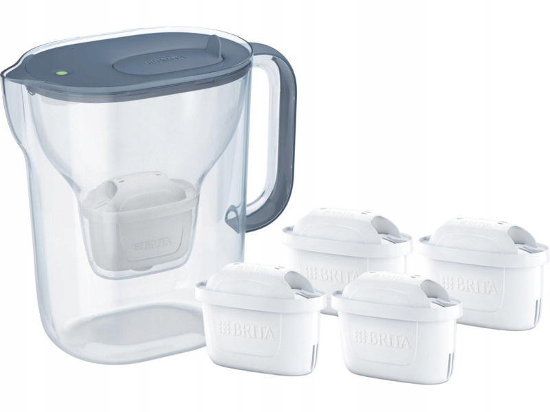 Dzbanek filtrujący Brita Style Essential XL Grafitowy 4 wkłady