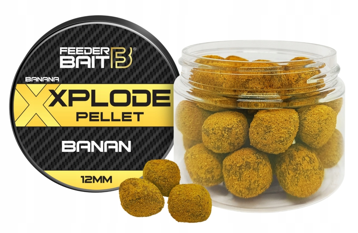 Feeder Bait Xplode Pellet 12mm Banan