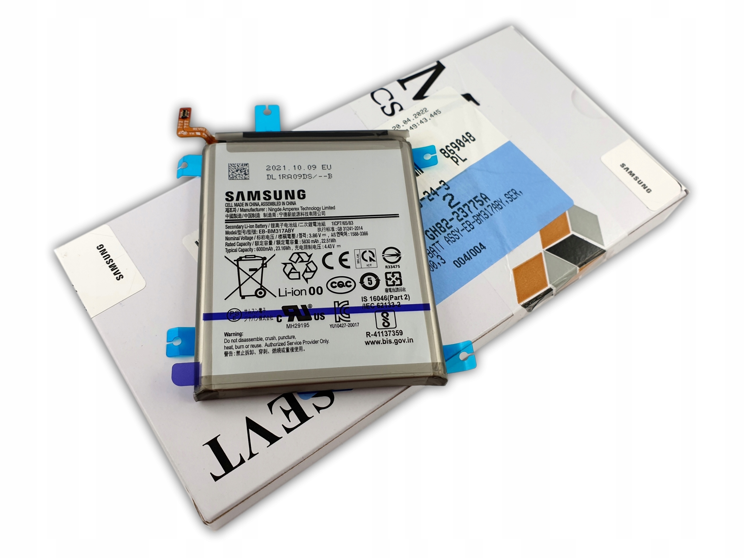 Samsung Galaxy M31s M317F/DSN Oryginalna Bateria Akumulator EB-BM317ABY