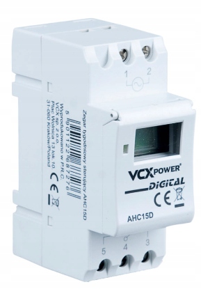 Ovládací týdenní hodiny