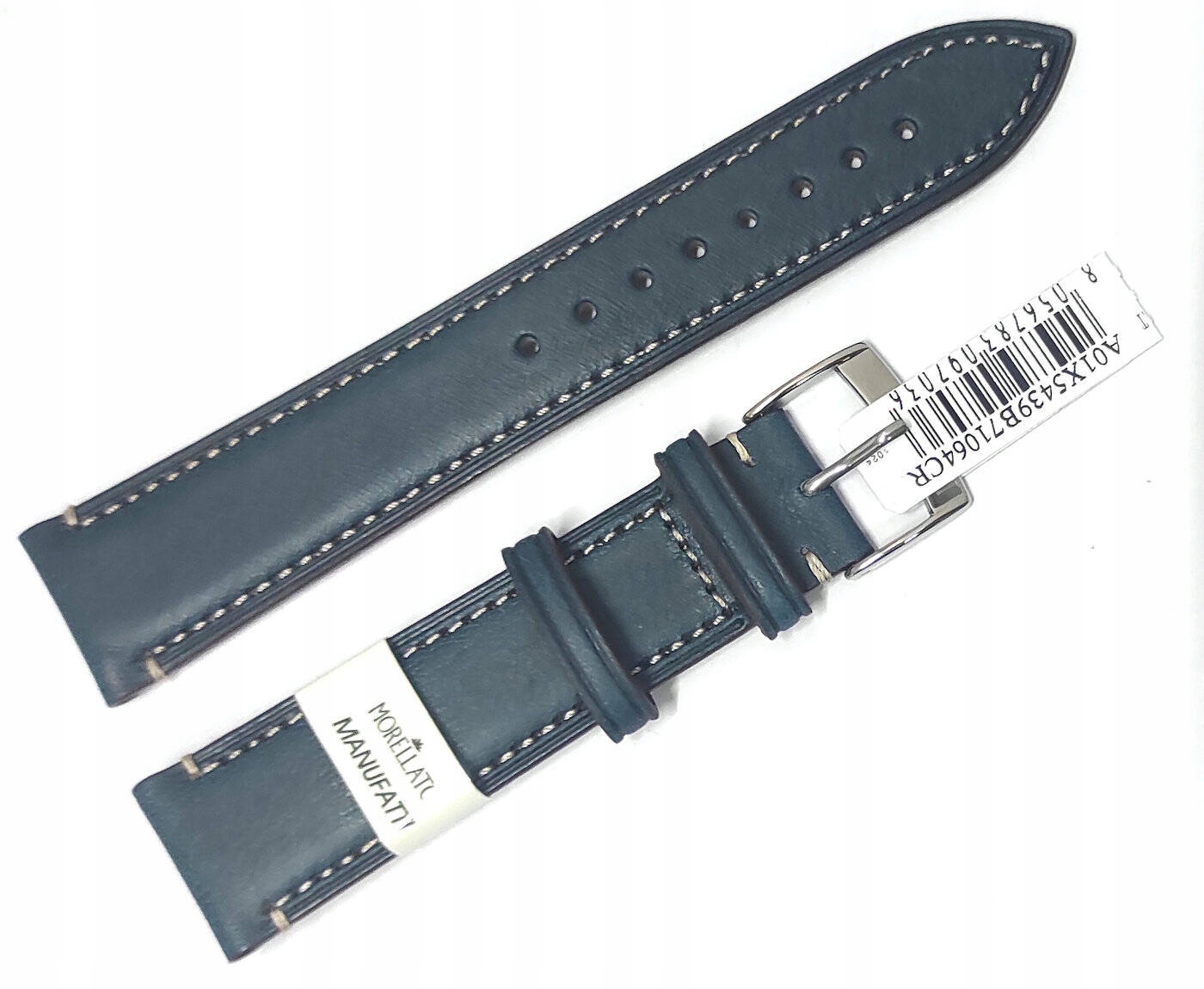 Modrý Italský Pásek Pro Chytré Hodinky Morellato Greco 20 mm X5439