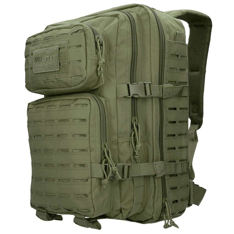 Batoh Mil-Tec Assault Laser Cut 36 l olivový