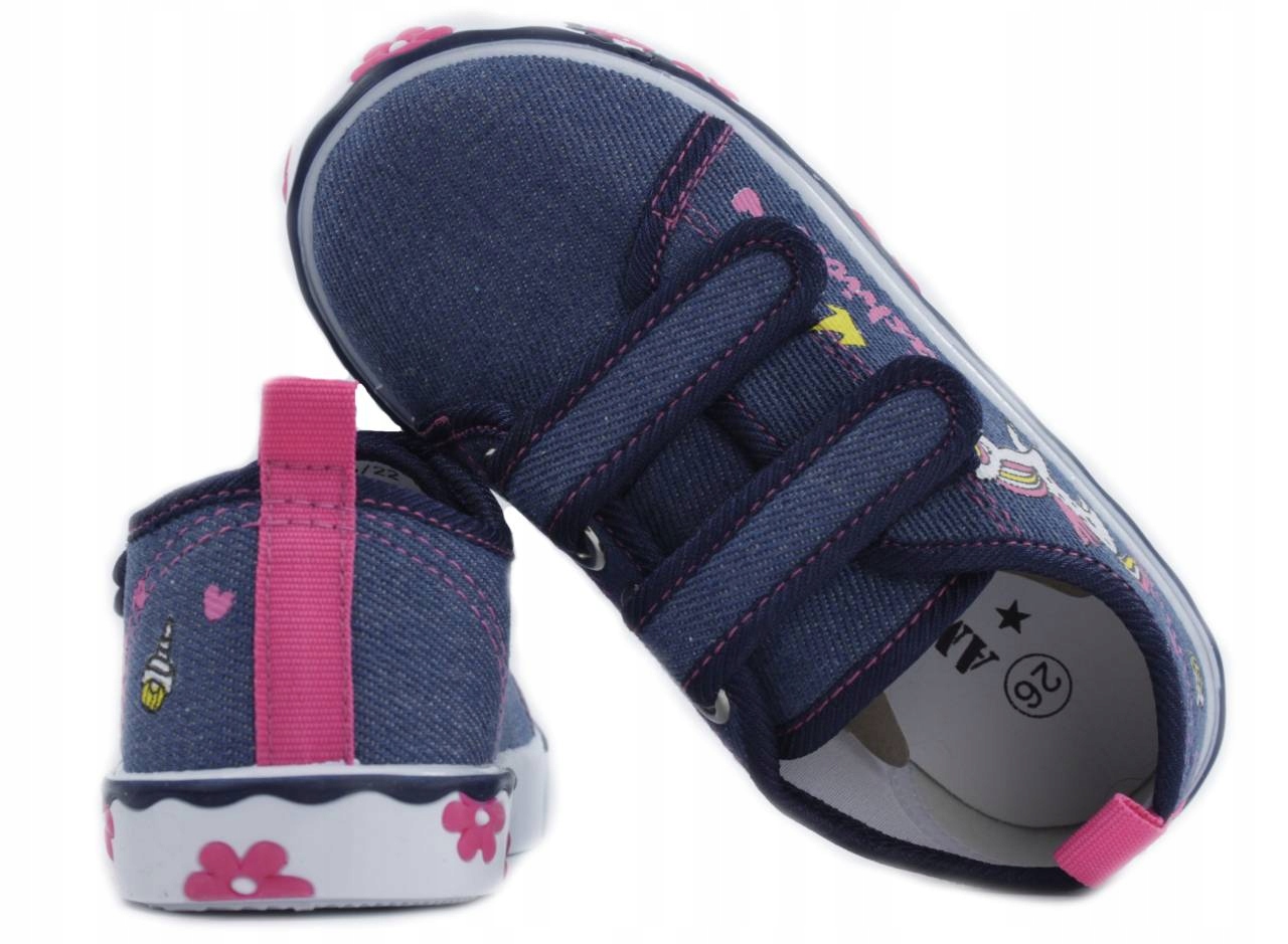 

American TEN66 Granatowe Dziecięce Trampki R.26