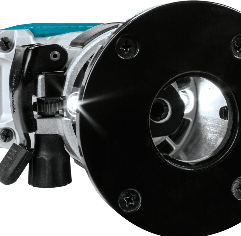 MAKITA AKUMULATOROWA FREZARKO-WYCINARKA 18V DRT50ZX4 Uchwyt narzędziowy (mm) 6 8