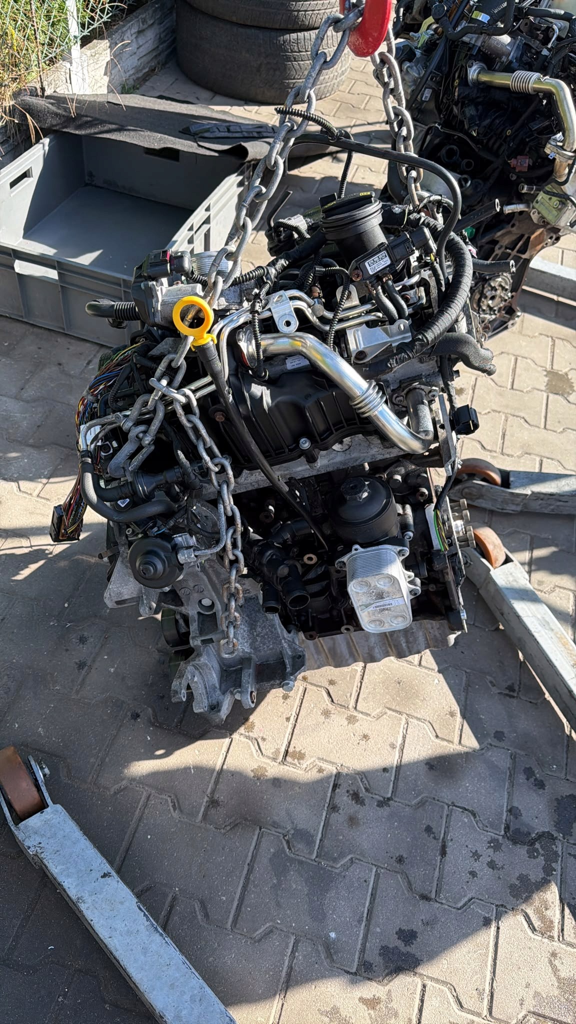 engine complete CCH VW T5 2.0 TDI 95TYS KM