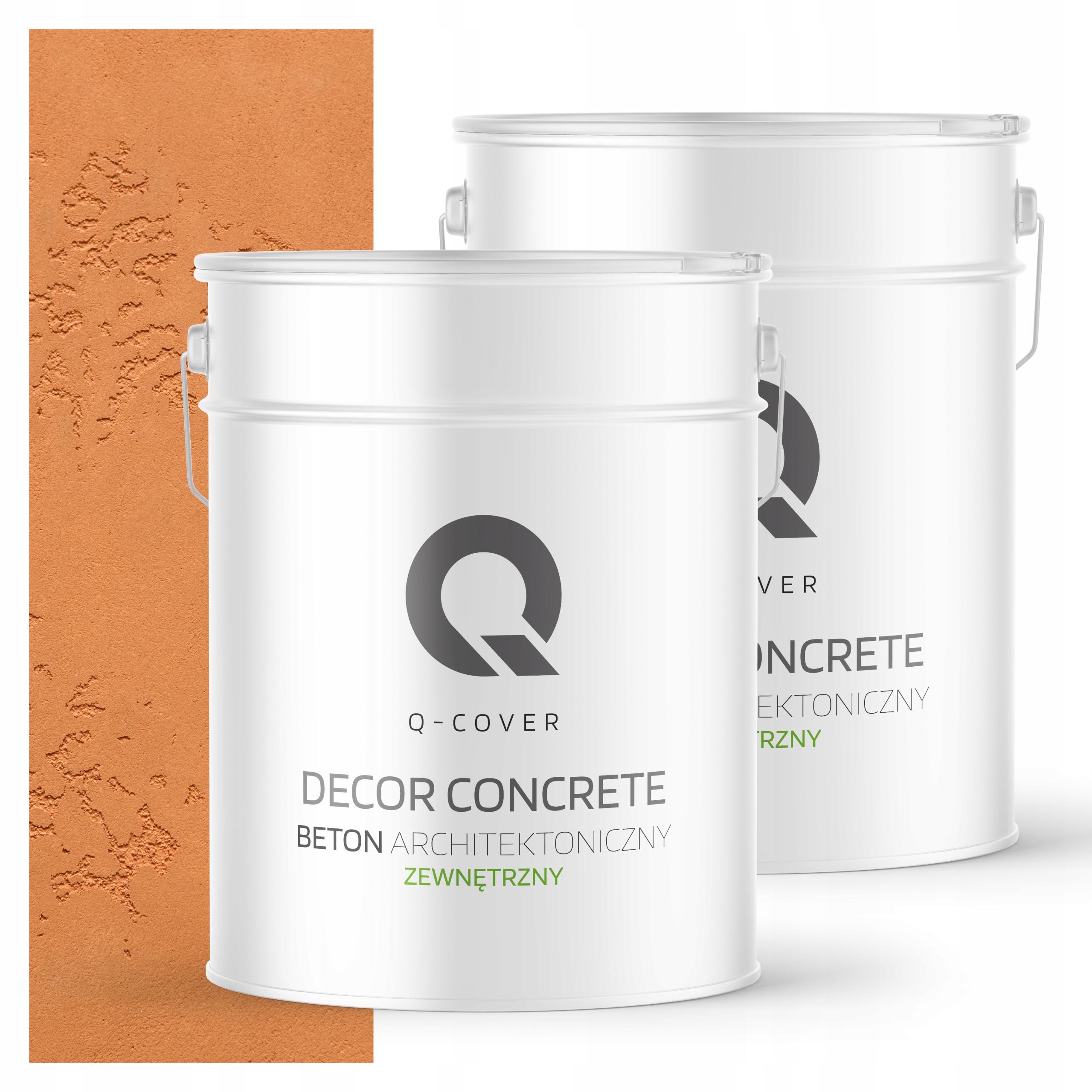 Dekorativní venkovní beton 10 m2 15 kg Hotová hmota Karamelová barva F596