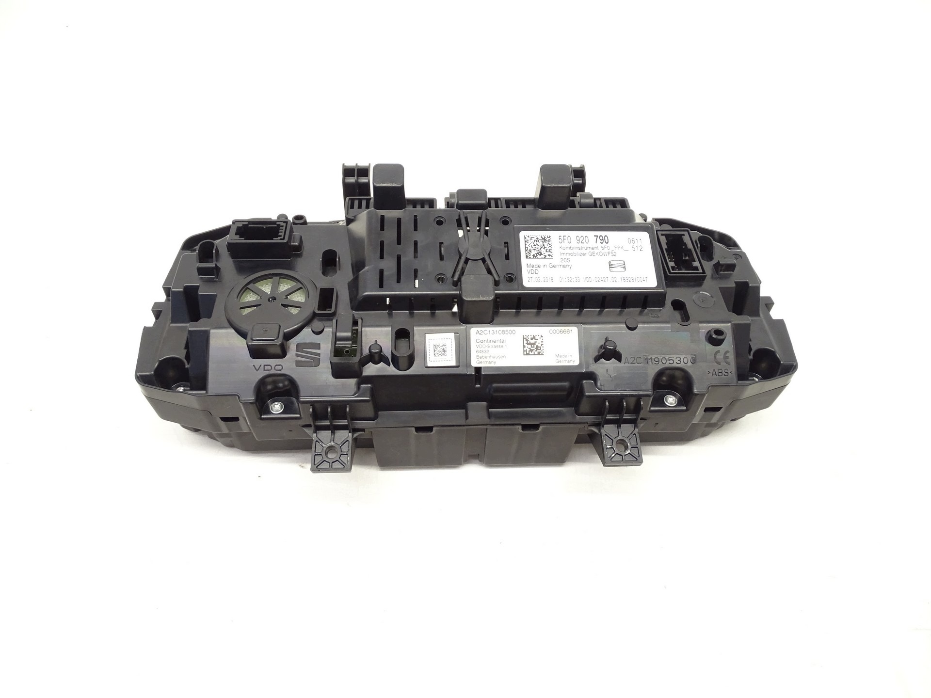 dials clock SEAT LEON III 5F0920790 UK OPIS !