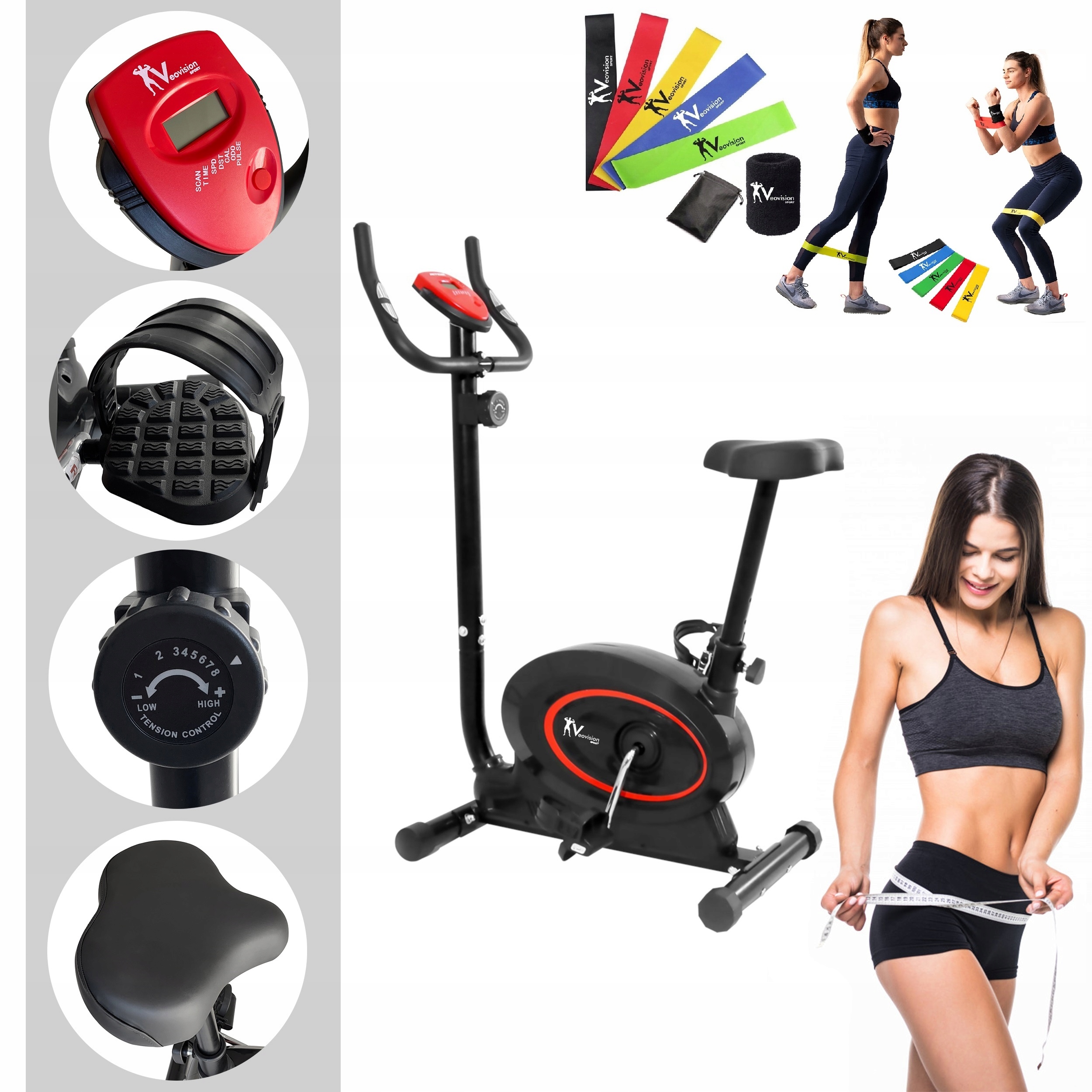 

Rowerek Treningowy Magnetyczny Veo 5 Gum Fitness