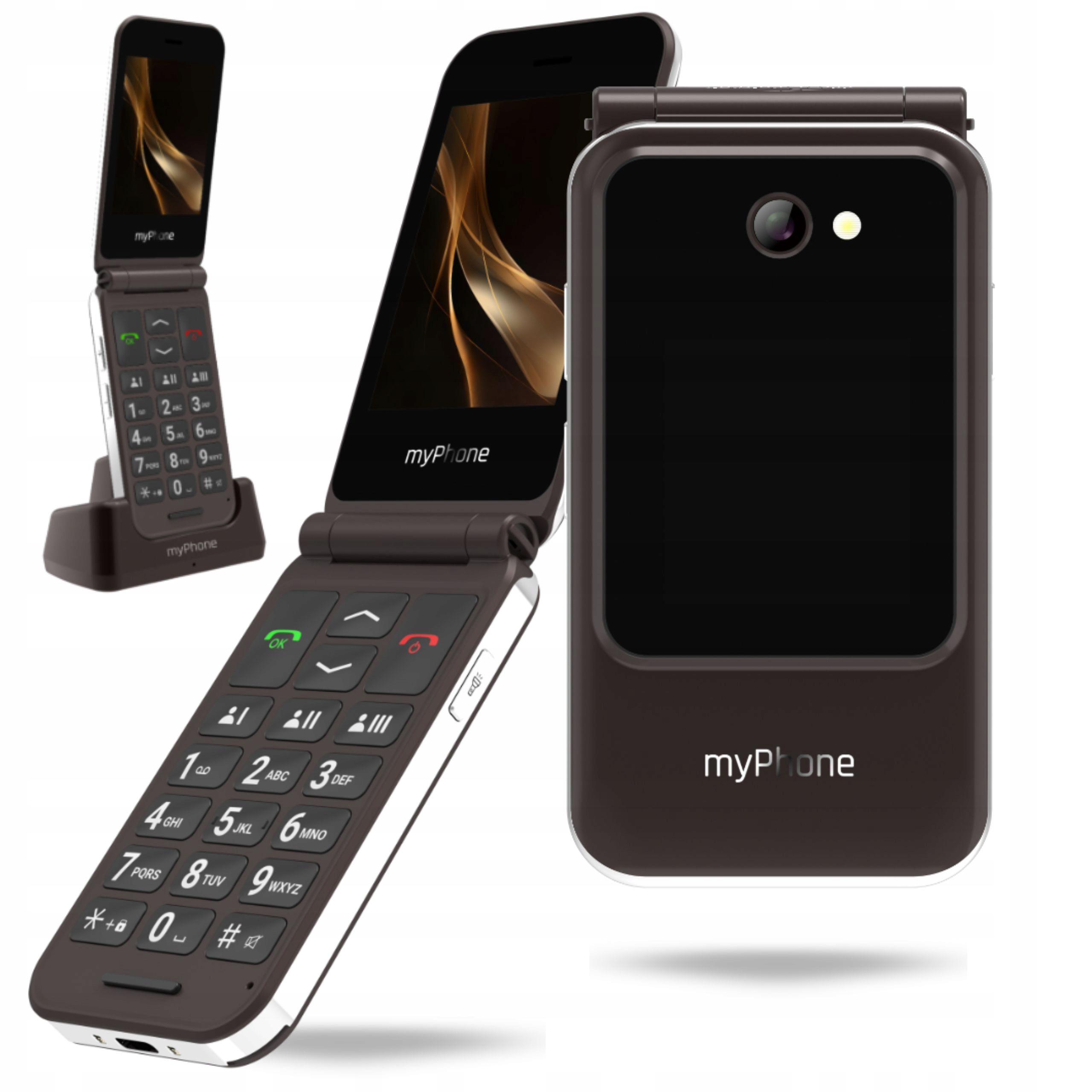 Mobilní Telefon Myphone Harmony Lte Praline Collection S Klapkou, Stanice S Omáčkami