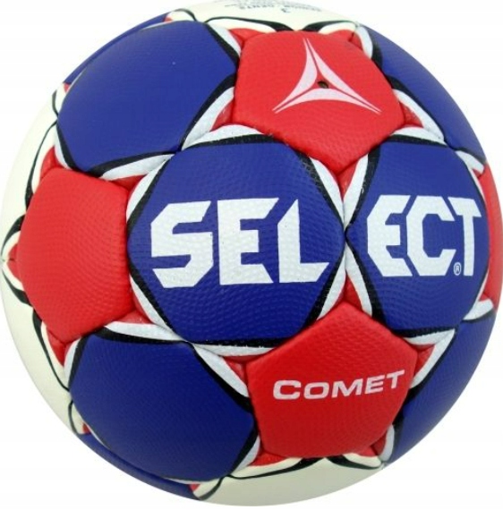 Piłka ręczna Select Comet niebieski/czerwony/biały r. 3 miękka trwała
