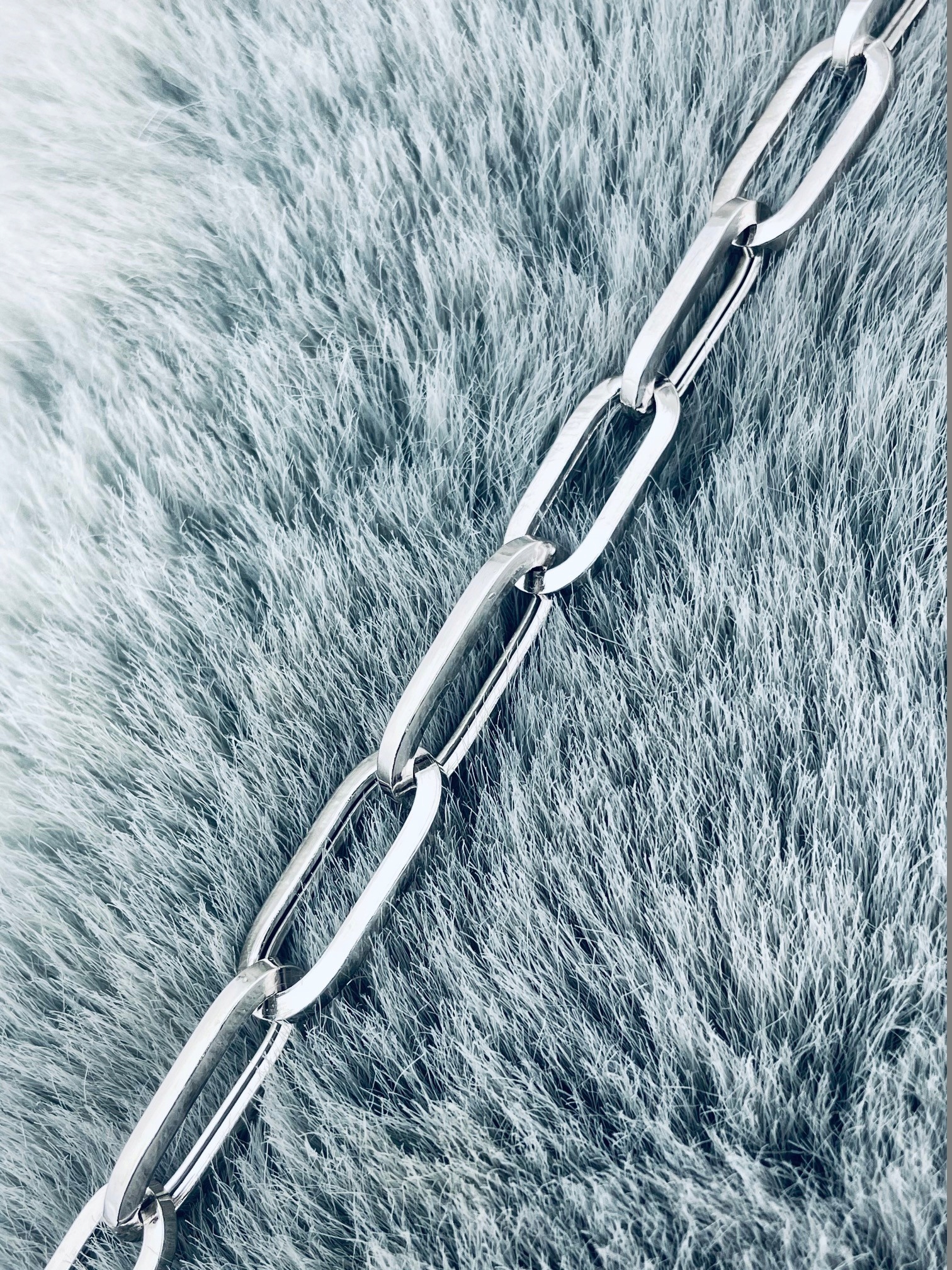 Stříbrný náramek široký ankr