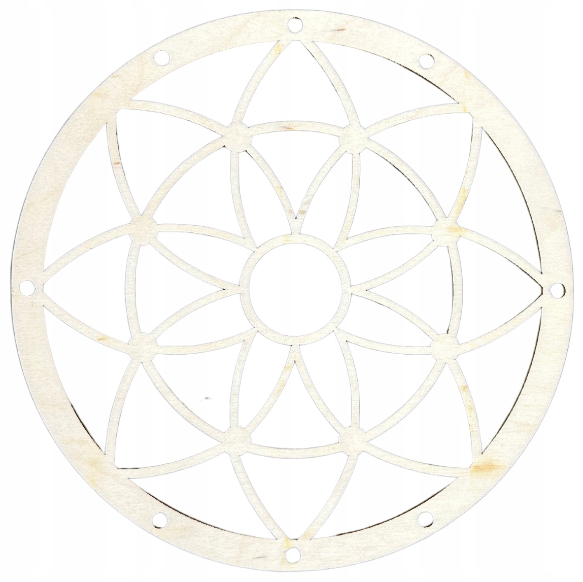 Baza Obręcz do Makramy Łapacza Snów Mandala Kwiat Koło Okrąg Naturalna 18cm