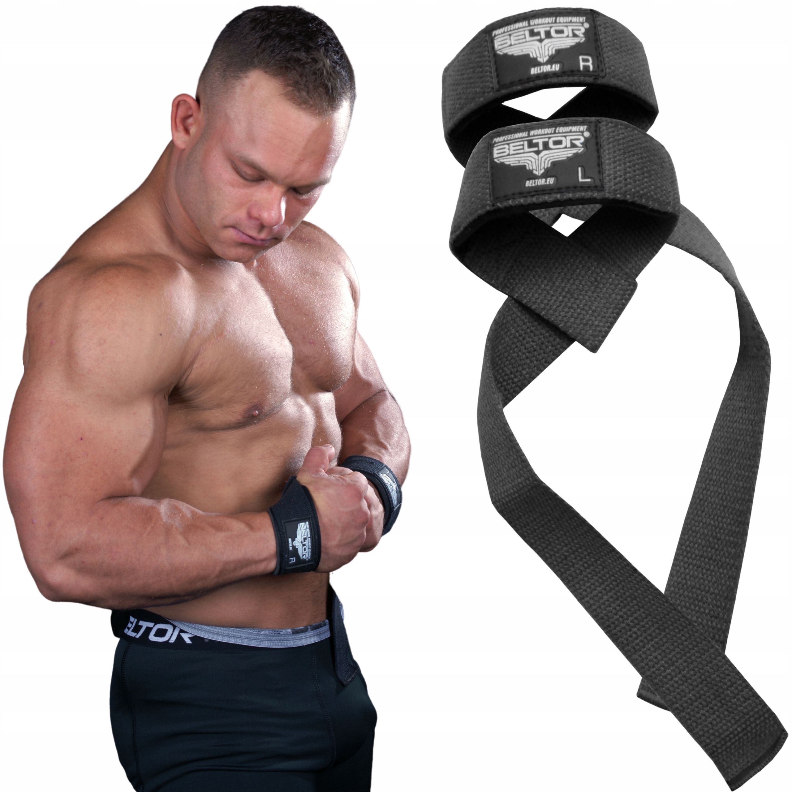 

Beltor Paski Treningowe Uchwyty Do Martwego Ciągu