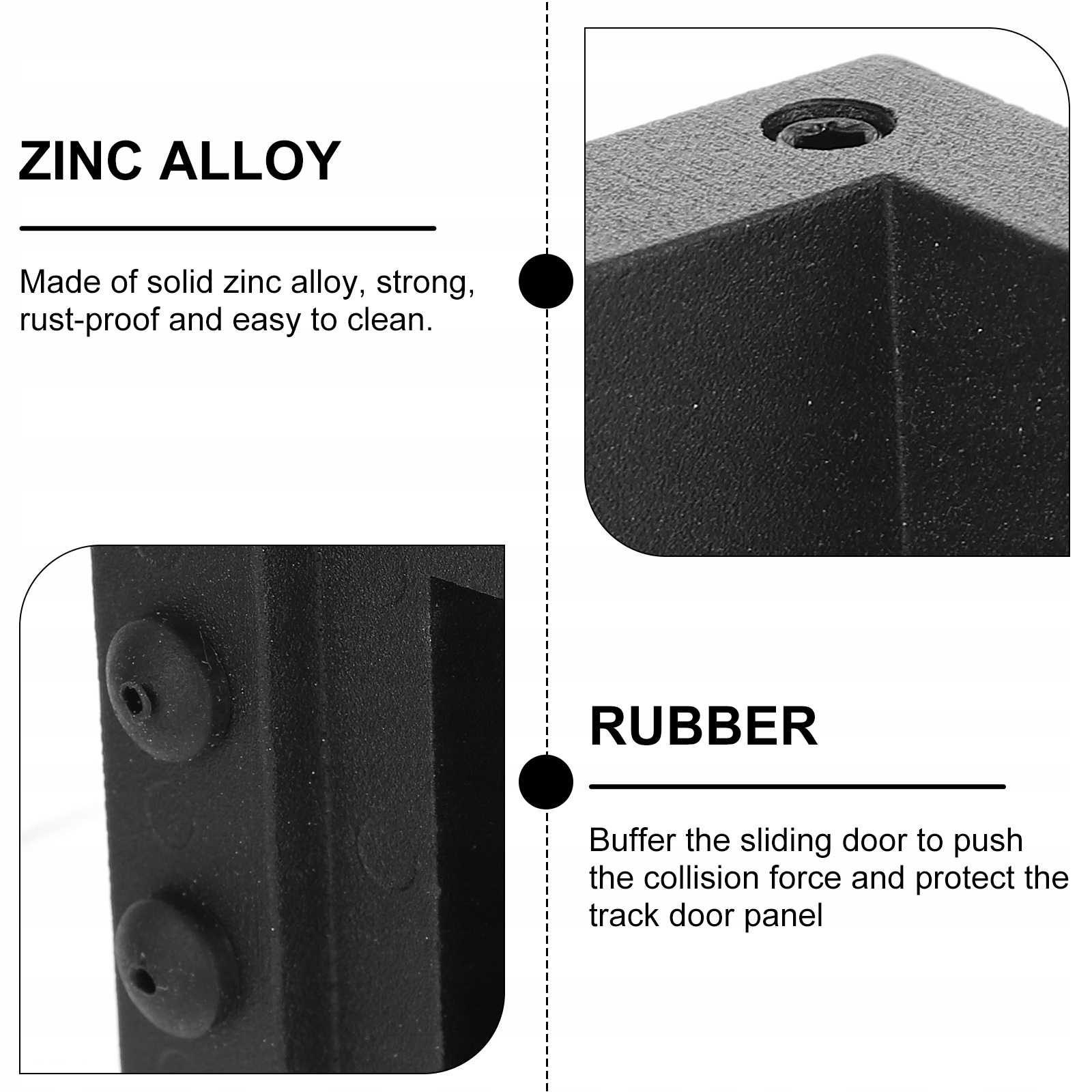 OSPRZĘT OSŁONY ZDERZAKA DO DRZWI PRZESUWNYCH STODOŁA ALUMINIOWA EAN (GTIN) 4894931602022