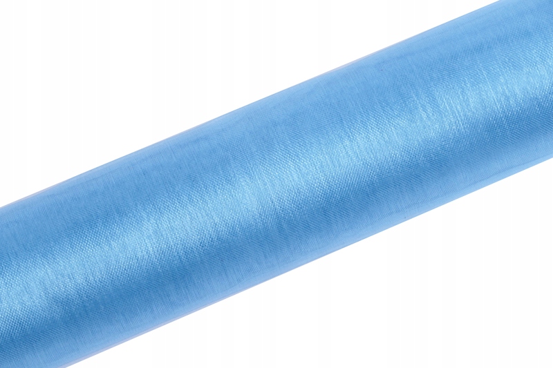 

Organza Organtyna błękitna 36cm x 9mb bieżnik