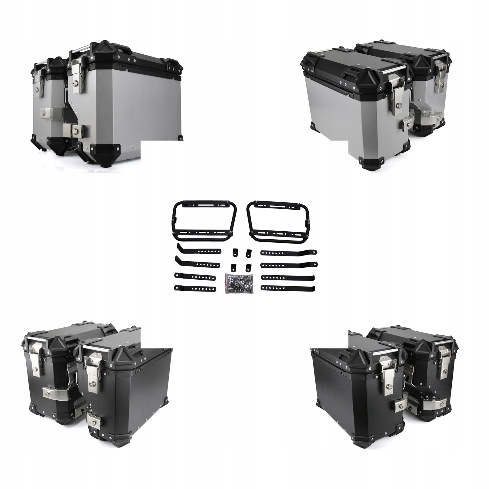 Hliníkové Motocyklové Kufry Rám Ktm 125 390 620 790 1190 1290 Duke