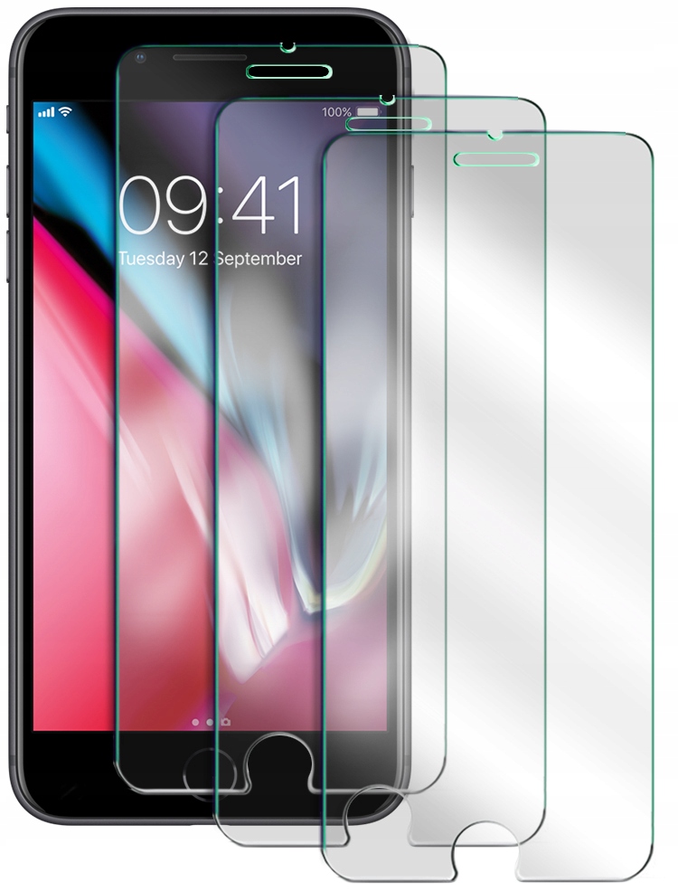 

3x Szkło Hartowane Szybka Do Iphone 7 8 Se 2020