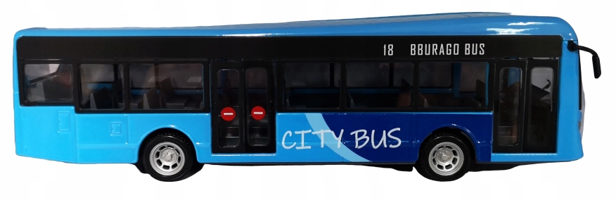 

Model metalowy Bburago Autobus Miejski City Bus
