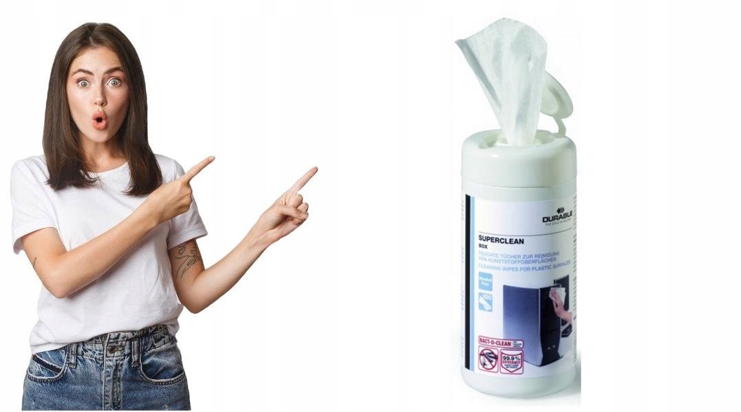 Ściereczki Durable do plastiku [100]