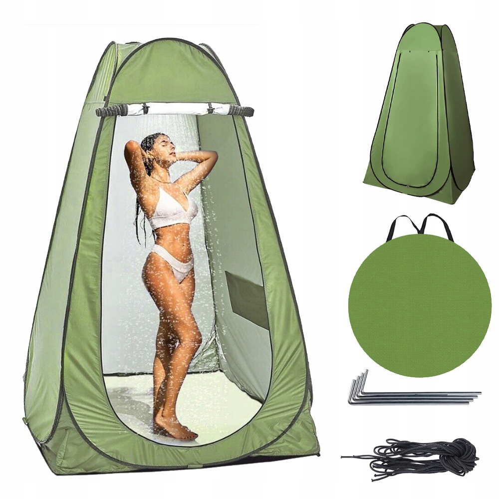 Stan Toaleta Sprcha Převlékárna Turistický Popup Montáž Bez Nářadí