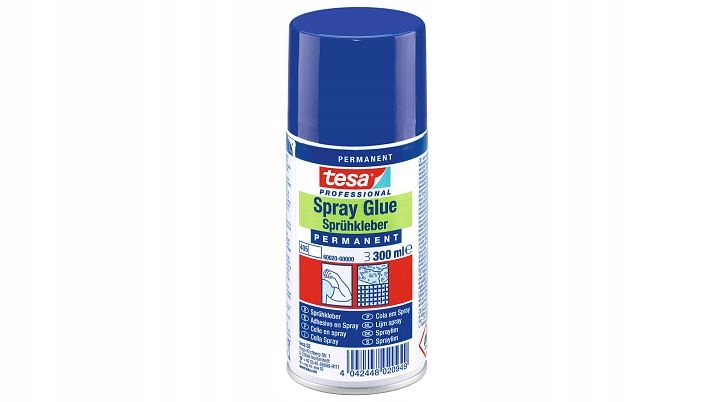 

Tesa Uniwersal klej w Sprayu do różnych materiałów