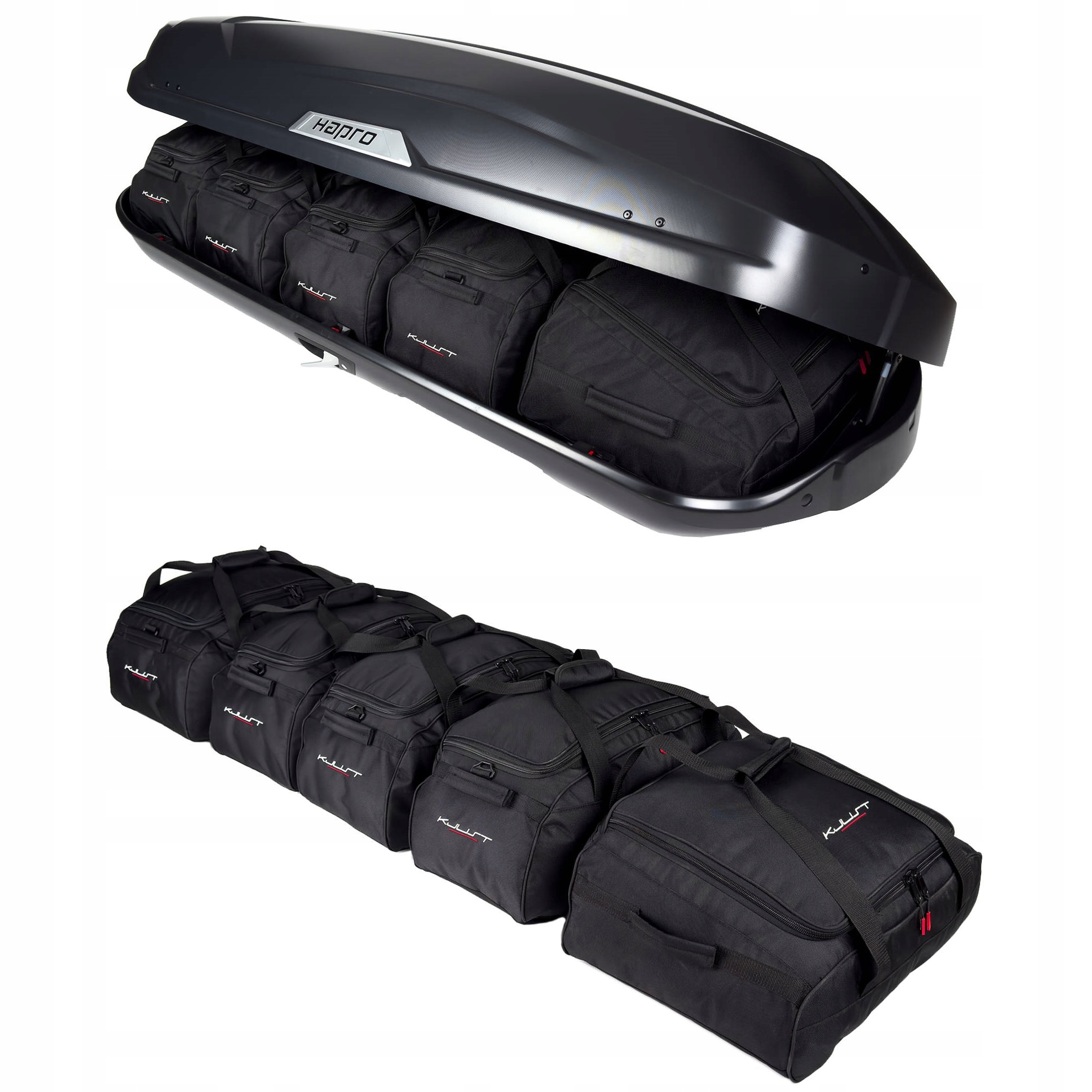 Sada tašiek na box boxy Kjust Hapro Trivor 560 5 ks