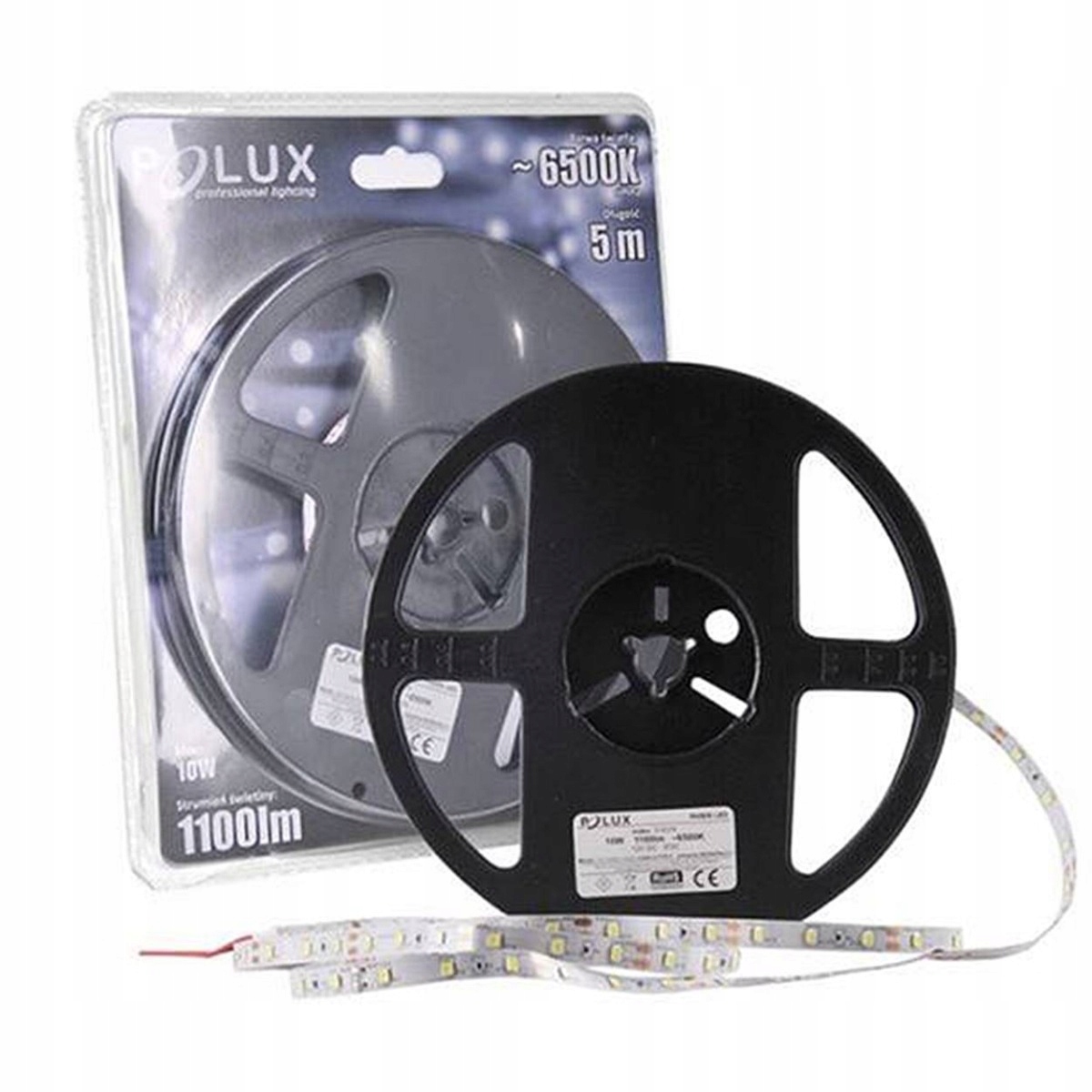 

Taśma Led 10W 6500K Zimna 1100lm IP20 5m 120°