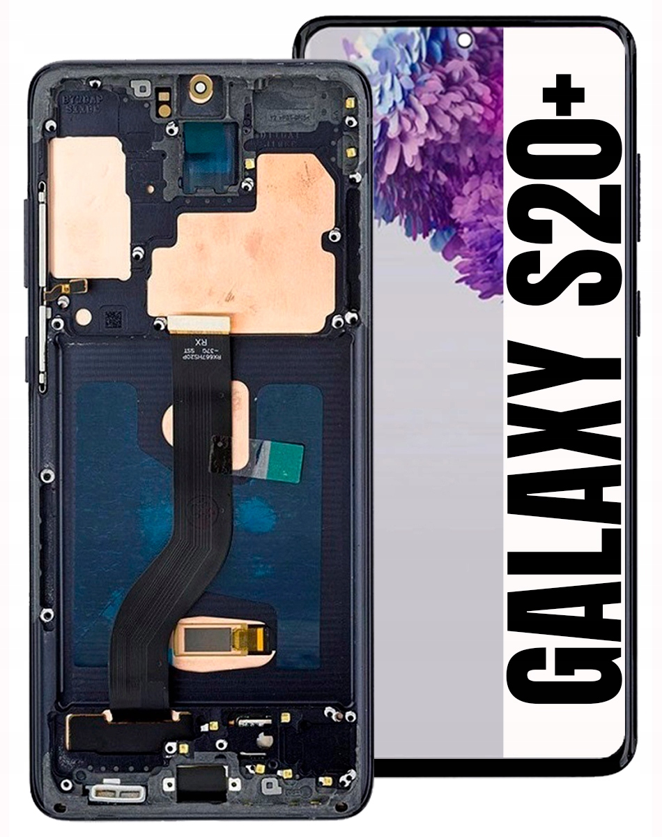 Displej Pro Samsung Galaxy S20 Plus 4G 5G G985 G986 Oled LCD Rámeček