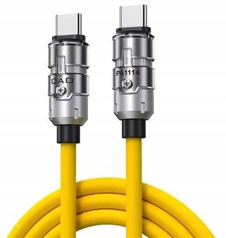 Kabel Redmagic Usb-c Na Usb-c 6A 1,5M Żółty PA1114 Szybkie Ładowanie