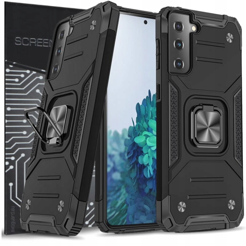 

Case Etui Pancerne+szkło do Samsung Galaxy S21 Fe