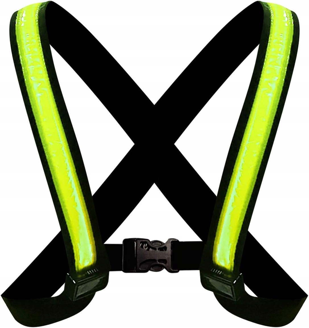 Świecąca kamizelka Led EasyPix na rower hulajnogę motor spacer S/m