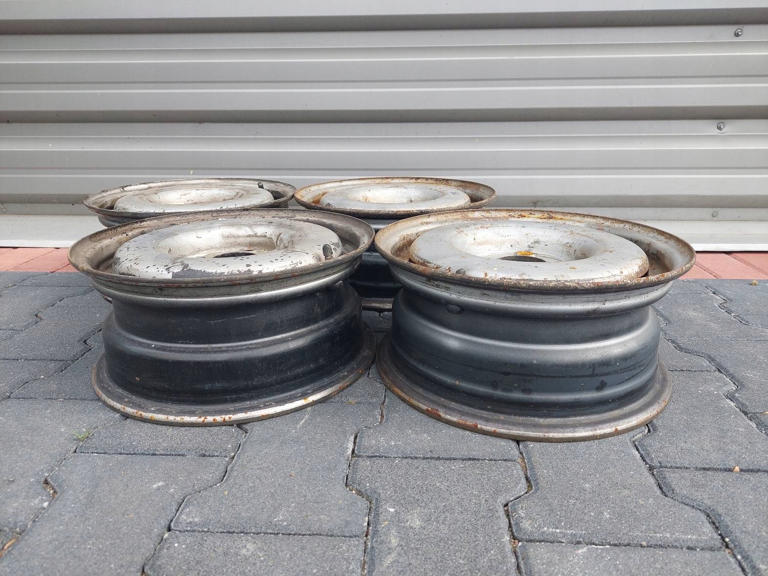 CERCHI Ferro 4SZT 5,5JX13 ET38 4X100 GOLF II