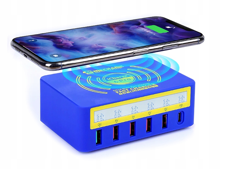 Rychlá Cestovní Usb Nabíječka Quick Charg 3.0 100W