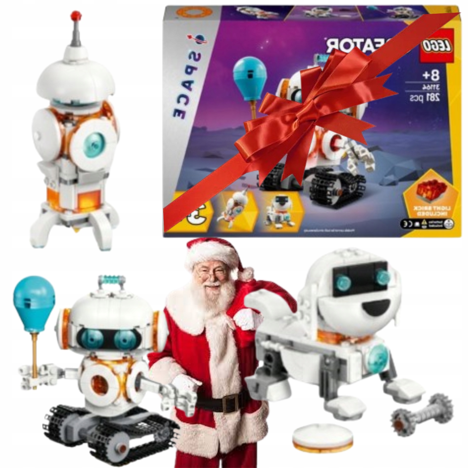 Lego Creator 31164 Robot Kosmiczny Zestaw 3 W 1 Robot Rakieta Pies Dodatki