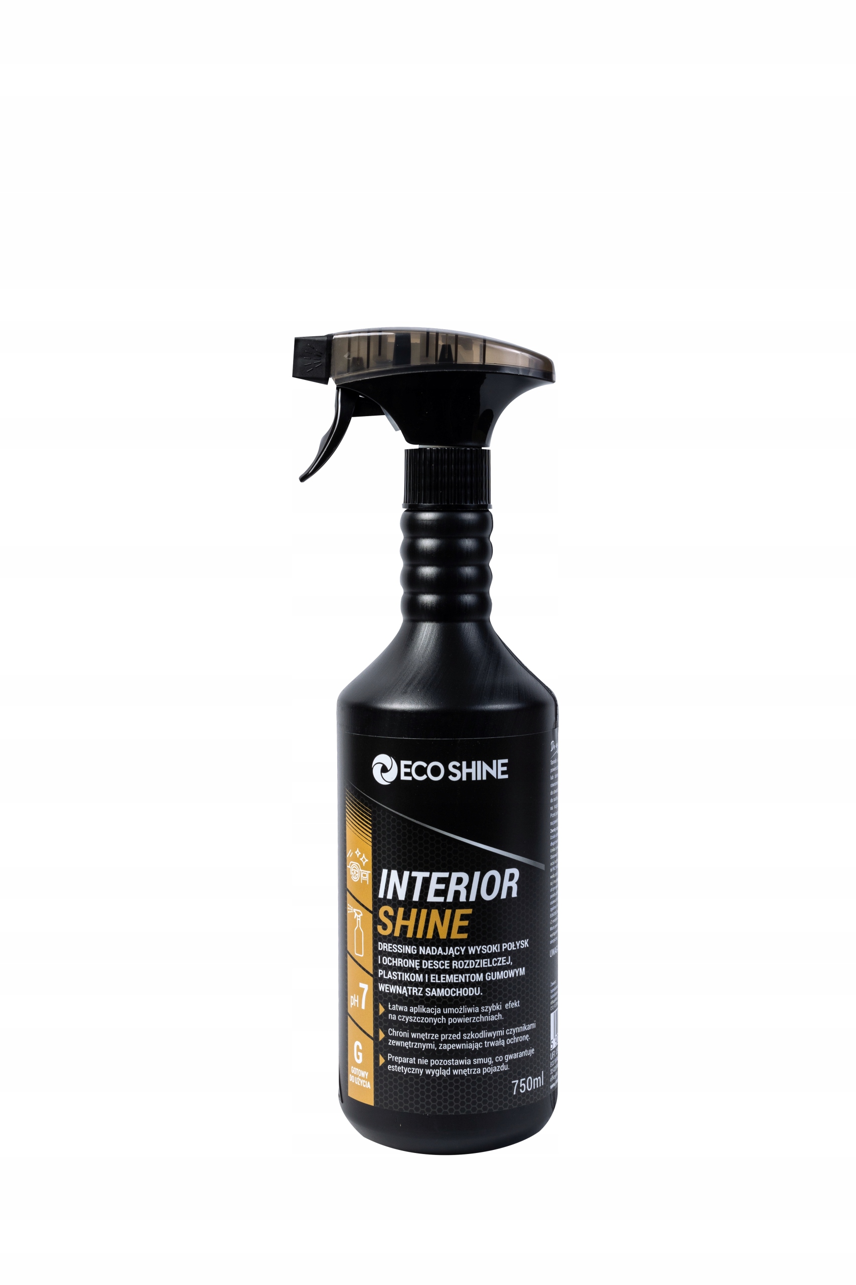 Eco Shine Interior Shine Dressing Nadający Wysoki Połysk I Ochronę 0,75L