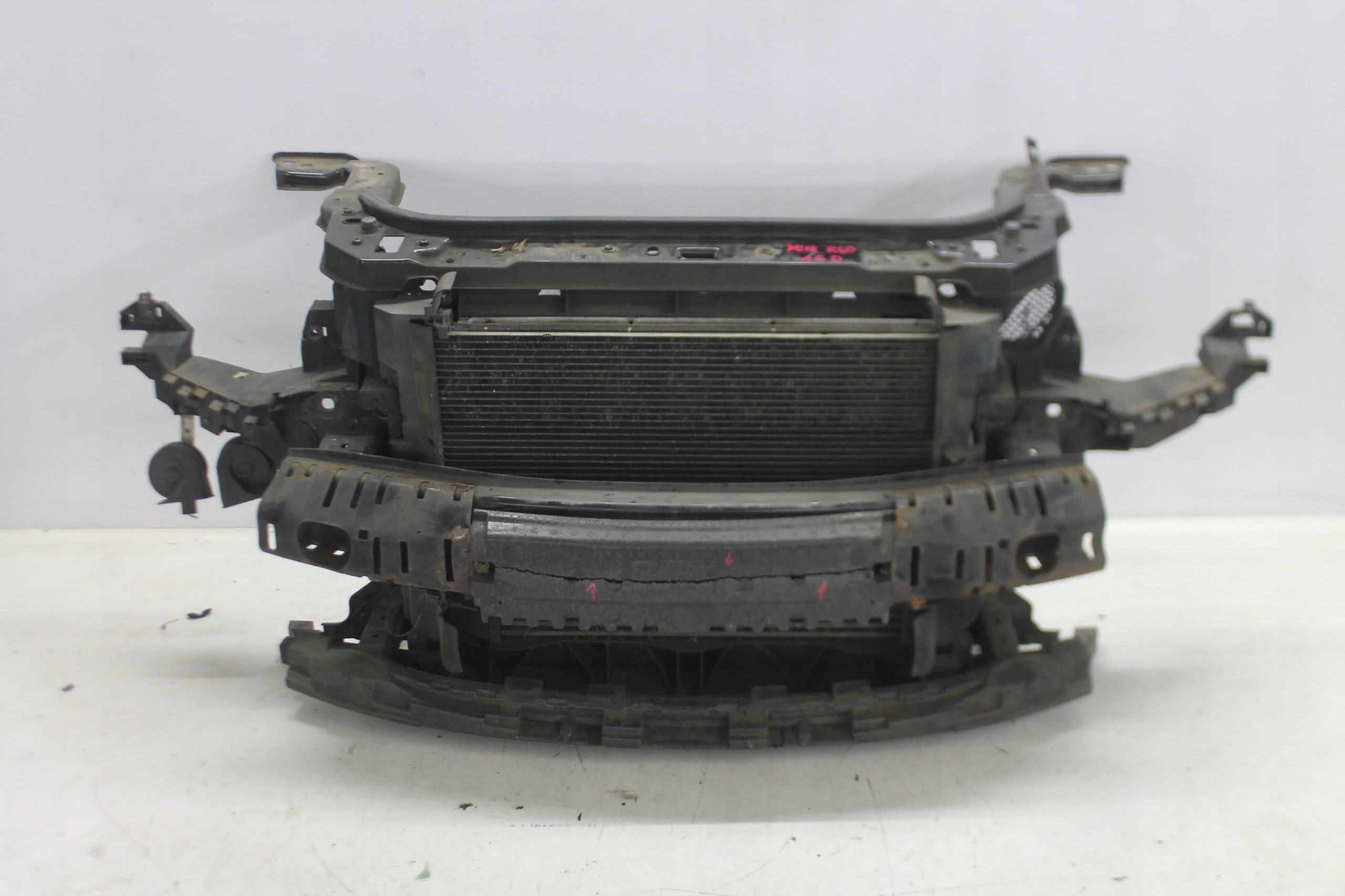 support panel for radiators radiator KOMPLET MINI COUNTRYMAN R60 1.6D 10-14