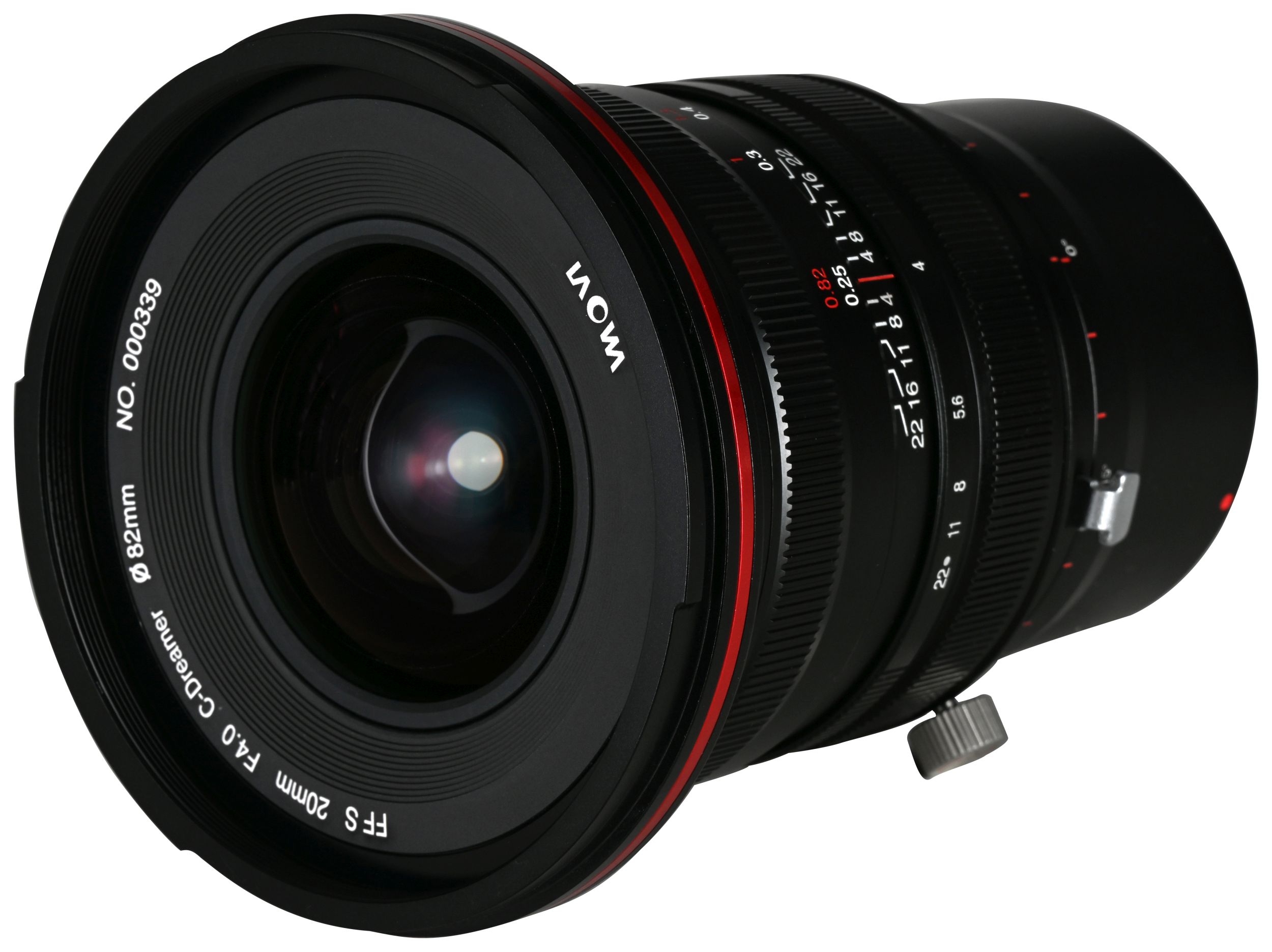 Objektiv Laowa 20 mm F4 Venus Optics Zero-D Shift Canon Rf